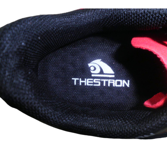 Thestron Track and Field Shoes, Men 4, Women 6, Foot Length 9.06", Red/Black - Picture 8 of 10